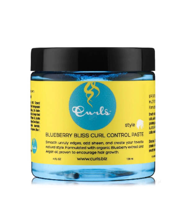 Curls Blueberry Bliss Curl Control Paste - żel stylizujący do baby hair min 1