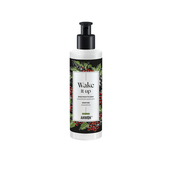 ANWEN WAKE IT UP - mocny, oczyszczający szampon enzymatyczny do wszystkich typów skóry głowy na porost włosów i przetłuszczanie