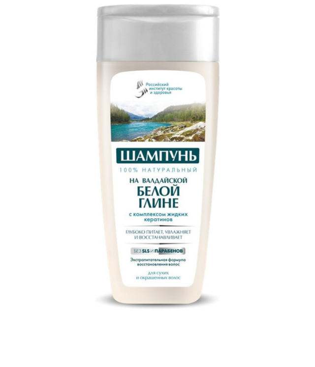 Fitokosmetik łagodny szampon z białą glinką 270 ml