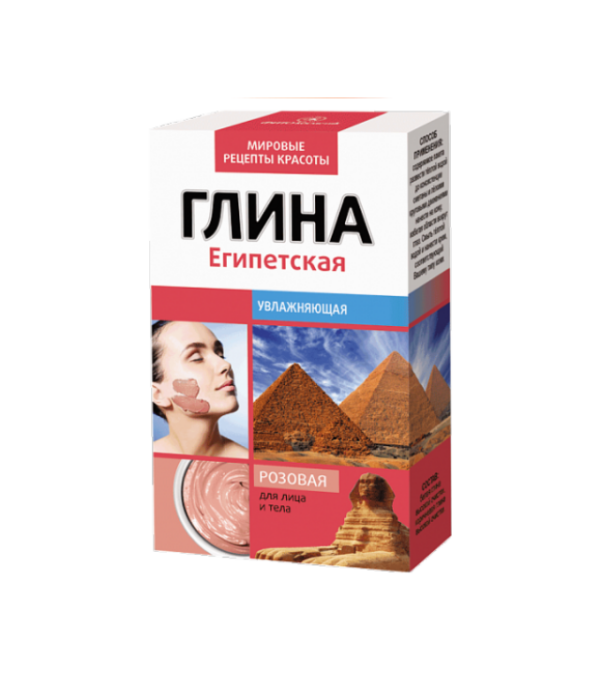 Fitokosmetik - różowa glinka egipska do oczyszczającego peelingu skóry głowy min 1