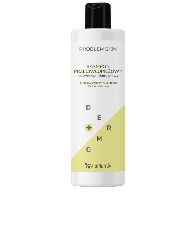 Vis Plantis Problem Skin łagodny szampon przeciwłupieżowy z dziegciem