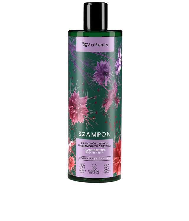 Vis Plantis Czarnuszka szampon do włosów butelka 400 ml