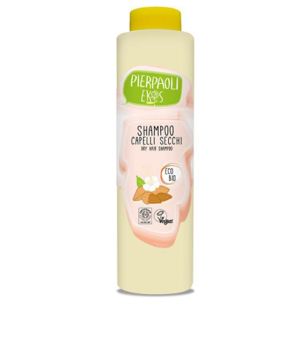 PIERPAOLI EKOS CAPELLI SECCHI - średniej mocy szampon do włosów suchych z ekstraktem ze słodkich migdałów