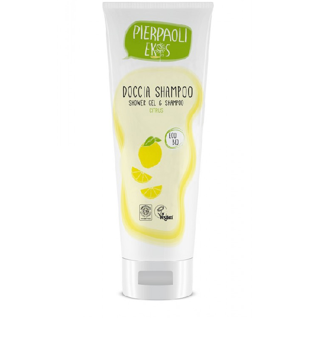 Pierpaoli Ekos Daccia Shampoo - cytrusowy szampon i żel pod prysznic tuba 250 ml