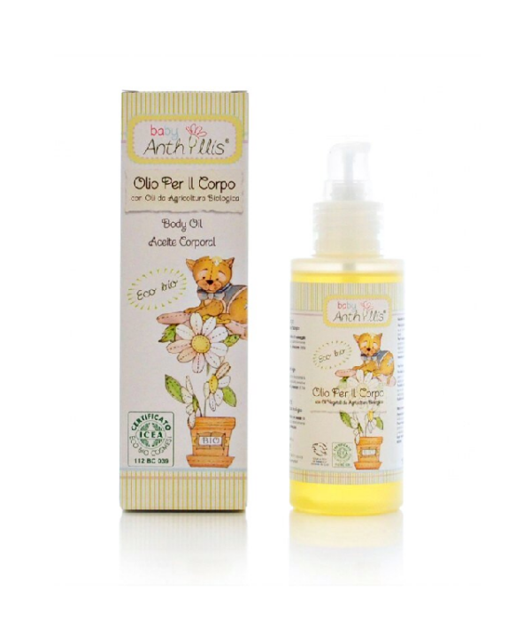 ANTHYLLIS BABY - certyfikowany delikatny olejek do włosów i ciała dla dzieci min 1