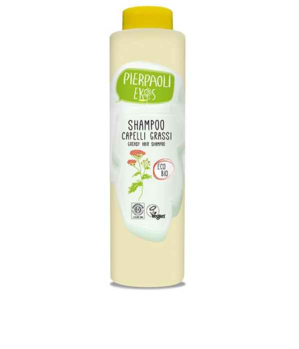PIERPAOLI EKOS SHAMPOO CAPELLI GRASSI - szampon oczyszczający do przetłuszczającej się skóry głowy z krwawnikiem