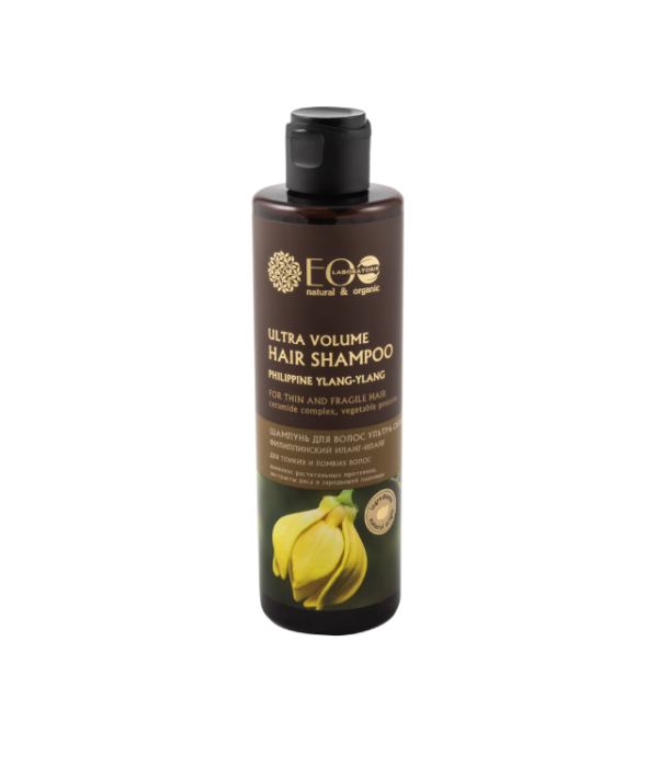 ECO LABORATORIE ULTRA VOLUME HAIR SHAMPOO – łagodny szampon proteinowy z ylang ylang