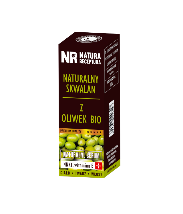 Natura Receptura skwalan z oliwek bio opakowanie 10 ml