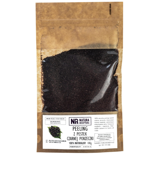 Natura Receptura Peeling Z Pestek Czarnej Porzeczki 100 g