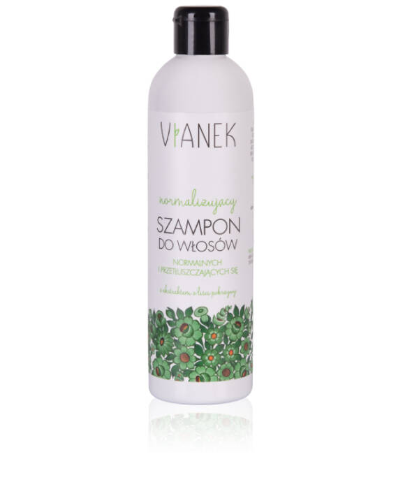 VIANEK NORMALIZUJĄCY - delikatny szampon do codziennego stosowania z olejkiem z eukaliptusa
