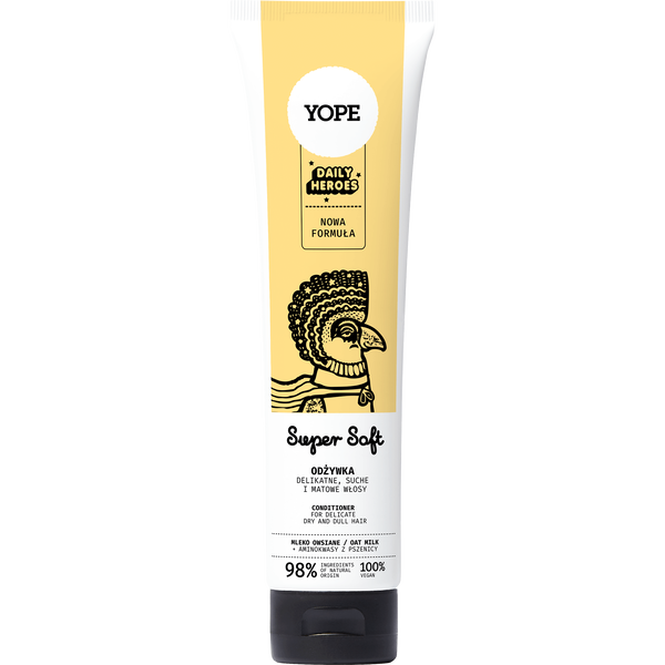 YOPE MLEKO OWSIANE - odżywka ułatwiająca rozczesywanie z aminokwasami pszenicznymi 170 ml