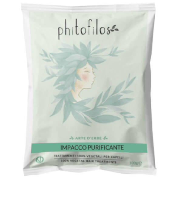 PHITOFILOS IMPACCO PURIFICANTE - mieszanka ziół z neem i rozmarynem, redukcja przetłuszczania i porost włosów min 1