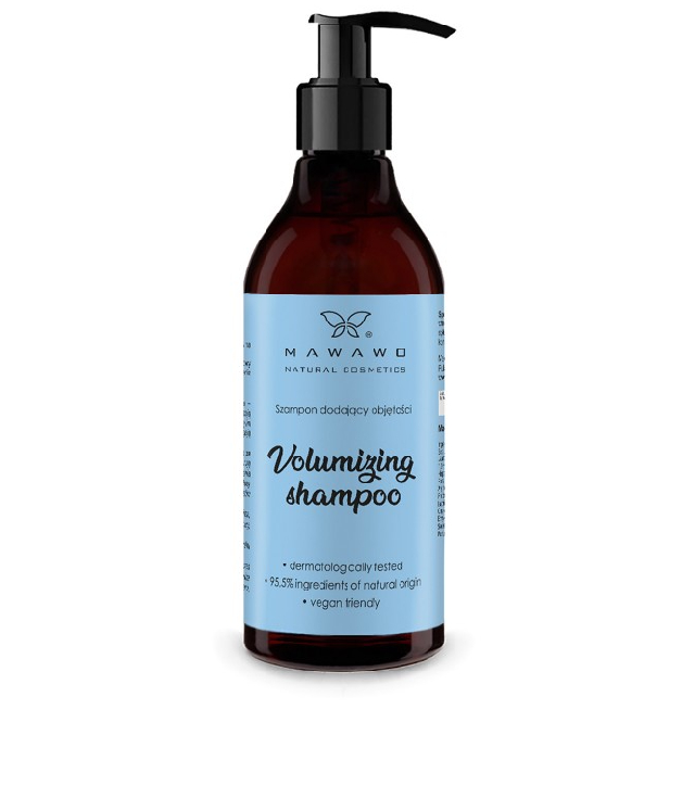 Mawawo szampon dodający objętości butelka z dozownikiem 250 ml