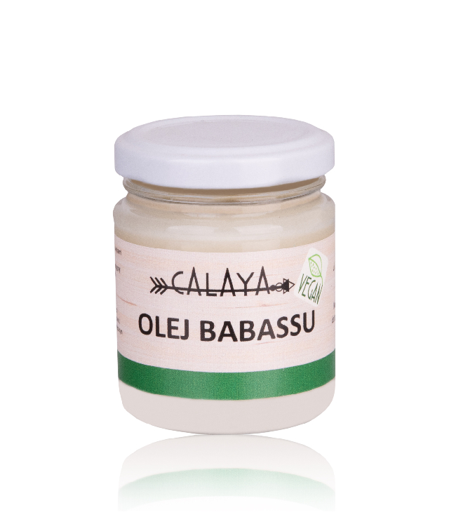 Calaya Olej Babassu do ciała i włosów niskoporowatych słoik 30 g