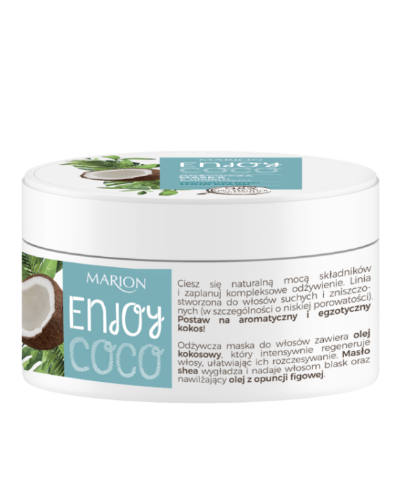 MARION ENJOY COCO - odżywcza maska kokosowa do włosów