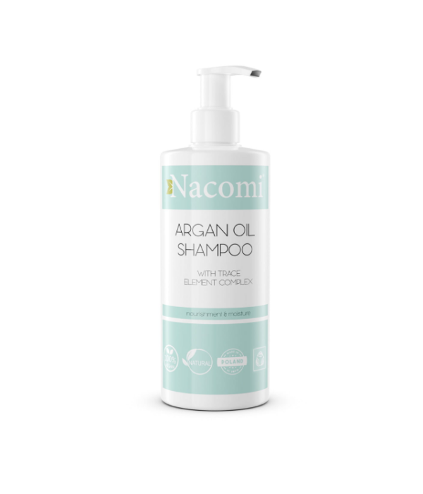 NACOMI ARGAN OIL SHAMPOO - delikatny szampon do codziennego stosowania z olejem arganowym