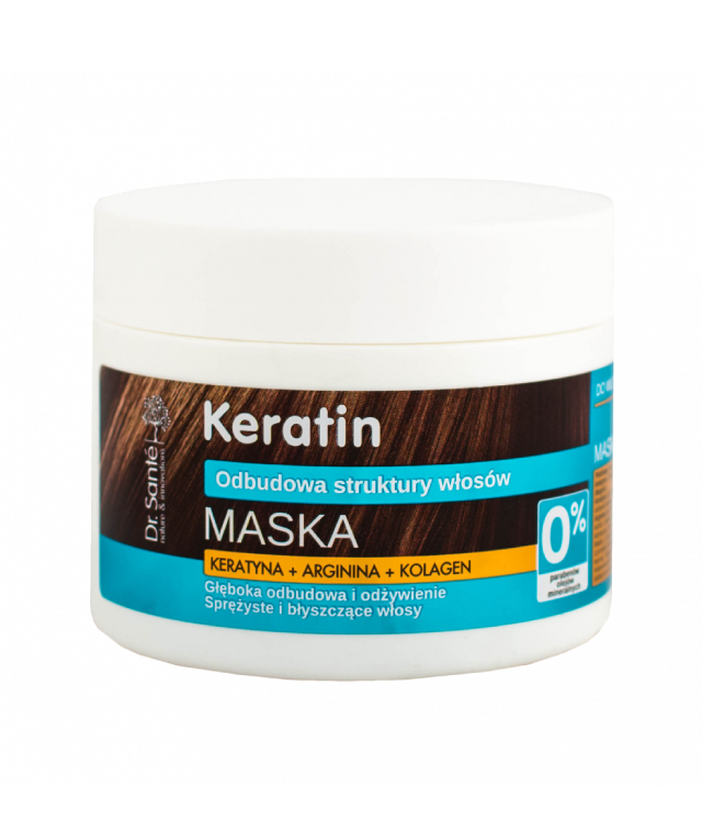 Dr. Sante Keratin Hair maska do włosów matowych 300 ml