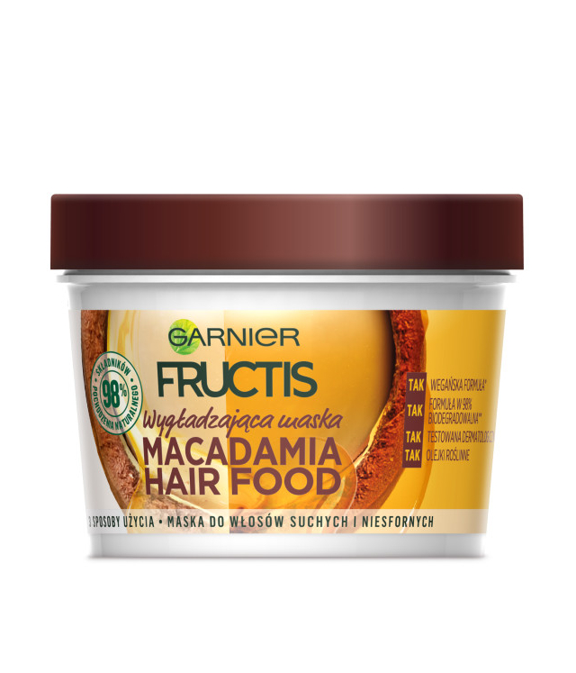 Garnier Fructis Macadamia Hair Food maska 390 ml