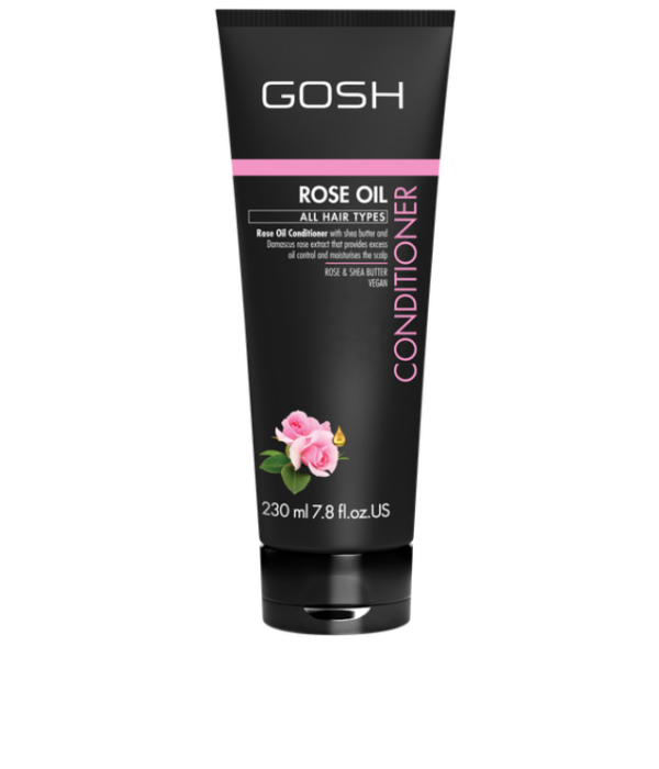 GOSH ROSE OIL - odżywka wygładzająca z różą i masłem shea