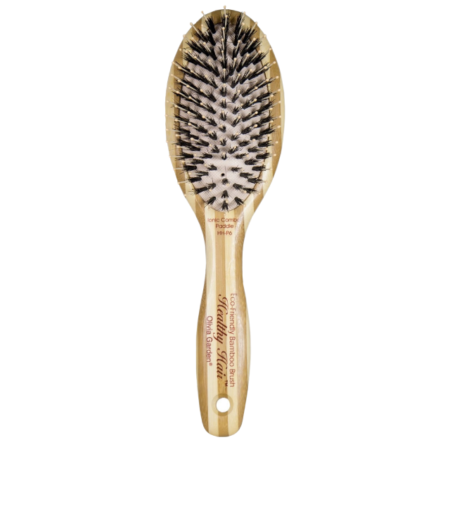 Olivia Garden szczotka do włosówbambusowa z włosiem dzika