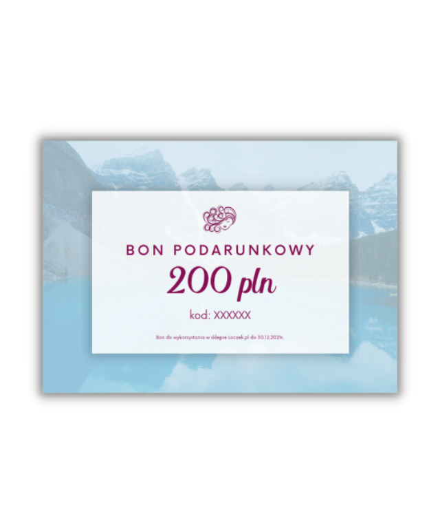 VOUCHER 200 PLN – elektroniczny bon podarunkowy
