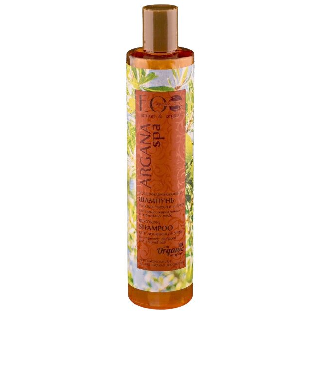 Eco Laboratorie Argan SPA łagodny szampon odbudowujący do włosów butelka 350 ml