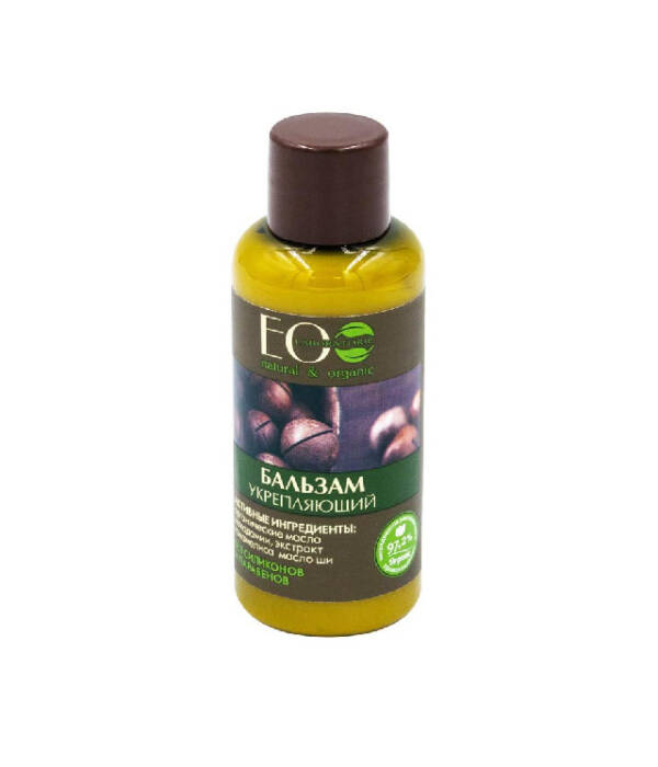 ECO LABORATORIE MACADAMIA - wzmacniający balsam do włosów z olejem makadamia, miniprodukt 50 ml min 1