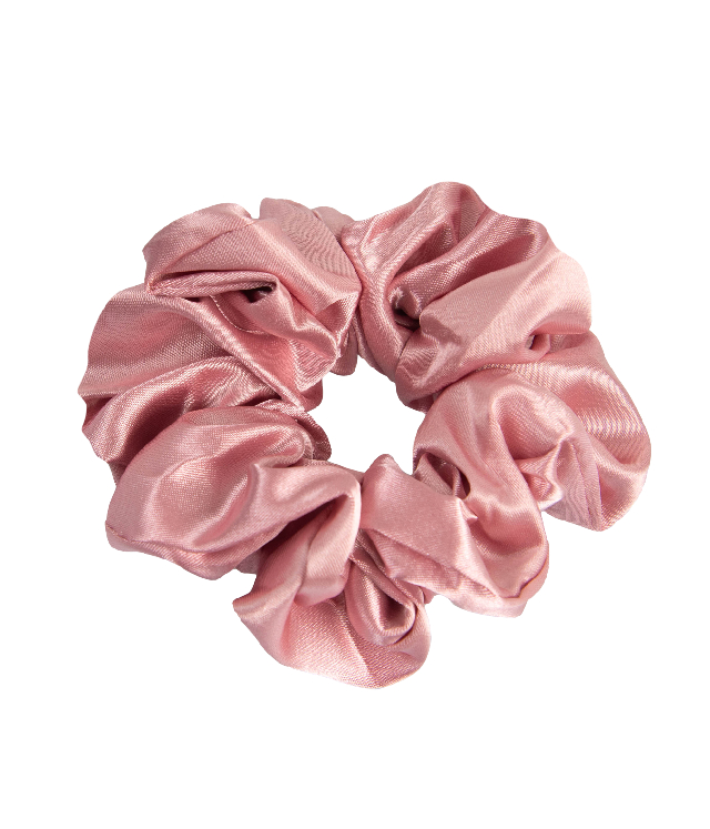 OnlyGHD satynowa scrunchie kolor koralowy róż