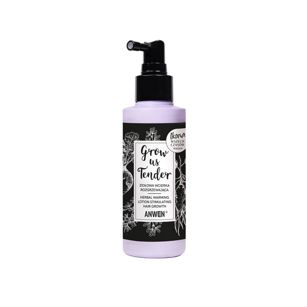 ANWEN US TENDER - ziołowa wcierka rozgrzewająca na porost włosów