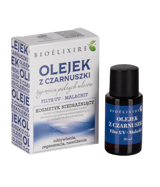 Bioelixire Olejek z czarnuszki serum na końcówki buteleczka w opakowaniu 30 ml