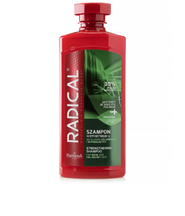 RADICAL - mocny, oczyszczający szampon do włosów osłabionych i wypadających min 1