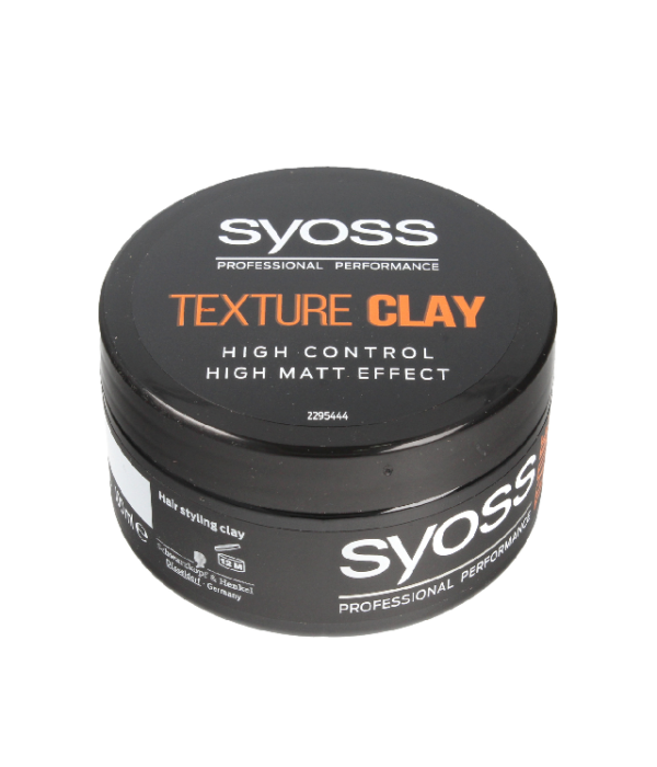 SYOSS TEXTURE CLAY - teksturyzująca glinka do stylizacji włosów kręconych min 1
