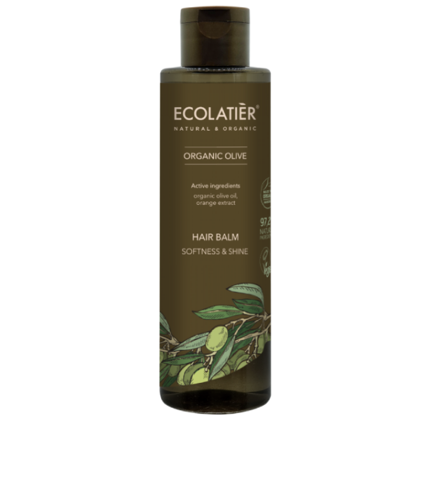 ECOLATIER ORGANIC OLIVE - balsam do włosów z organiczną oliwą z oliwek min 1