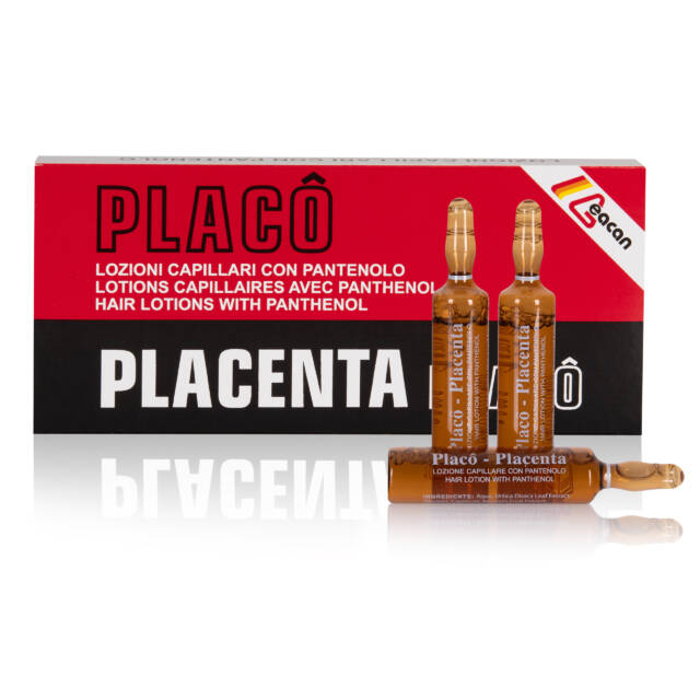 PLACENTA PLACO – ampułki na porost i przeciw wypadaniu włosów 12 ampułek po 10ml
