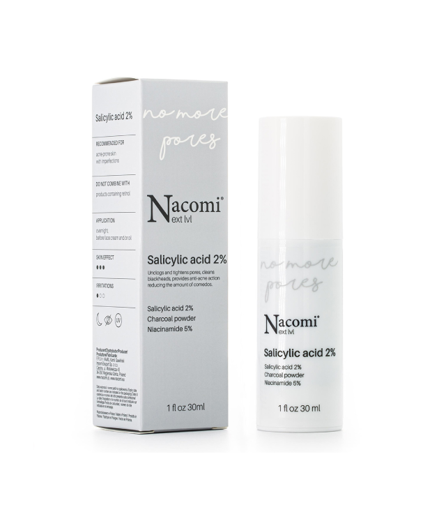 Nacomi Next Level Salicylic Acid 2% - Normalizujące Serum do twarzy 30ml