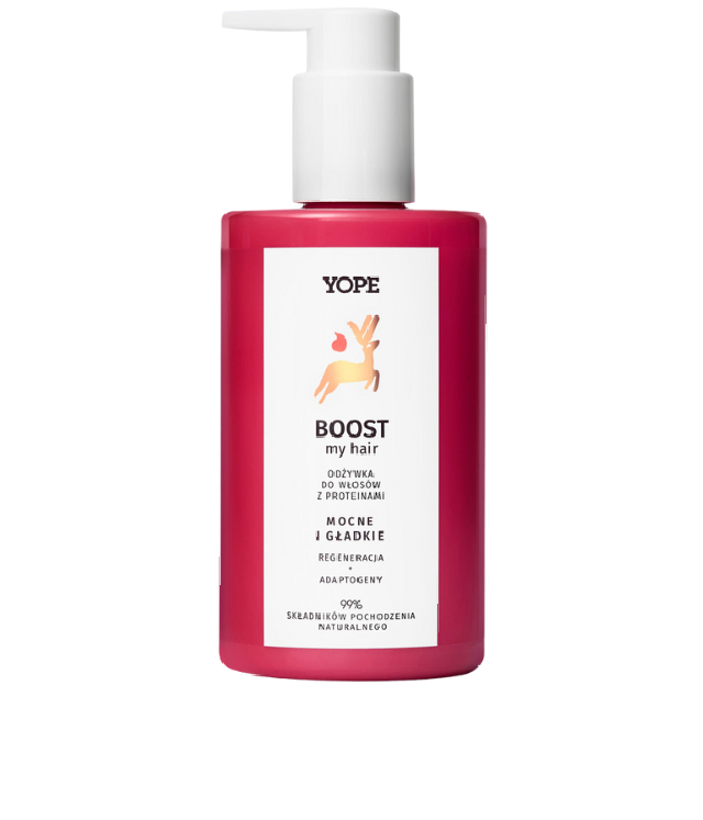 yope boost my hair odżywka proteinowa wzmacniająco wygładzająca