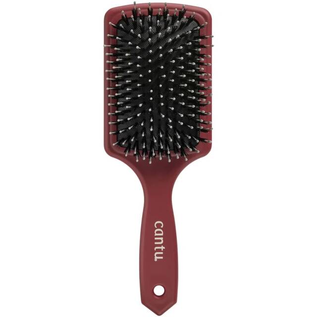 CANTU SMOOTH THICK HAIR PADDLE BRUSH - szczotka typu paddle z włosiem dzika