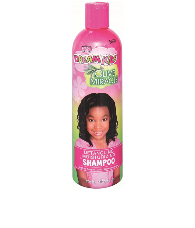 AFRICAN PRIDE DREAM KIDS DETANGLING MOISTURIZING SHAMPOO - szampon dla dzieci z oliwą z oliwek min 1
