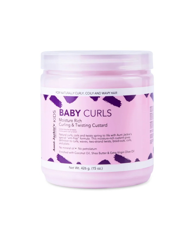 AUNT JACKIE'S Kids Baby Curls Curling Twisting Custard - krem do stylizacji loków i fal