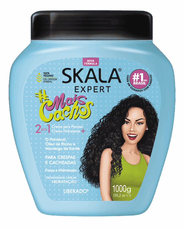 SKALA EXPERT - 2 w 1: PERFECT CURLS MASK/LEAVE I CREAM - MASKA ORAZ LEAVE-IN DO WŁOSÓW KRĘCONYCH