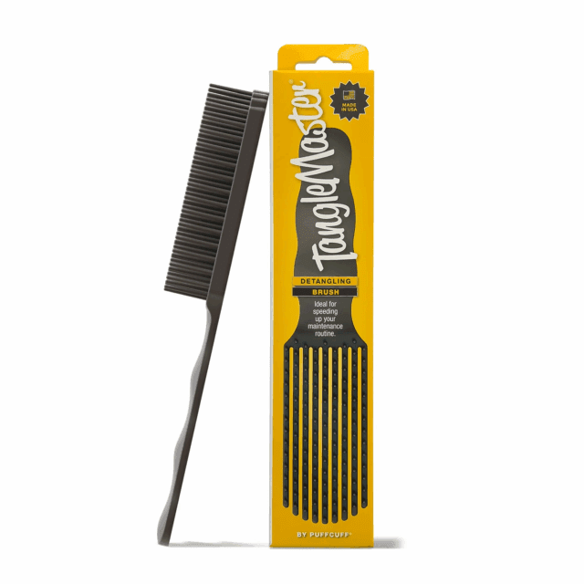 PUFFCUFF Tangle Master Detangling Brush - Szczotka do rozczesywania włosów kręconych