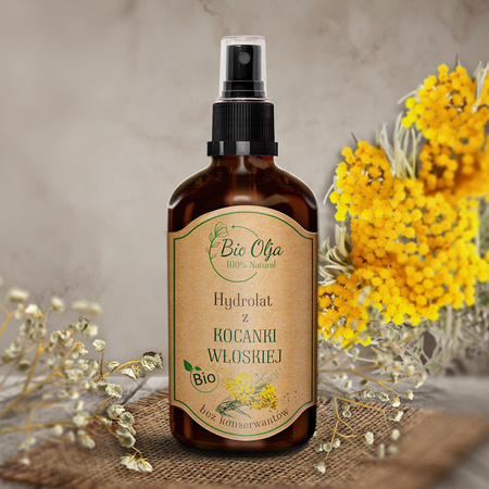 BioOlja, BIO Hydrolat z kocanki włoskiej  100 ml