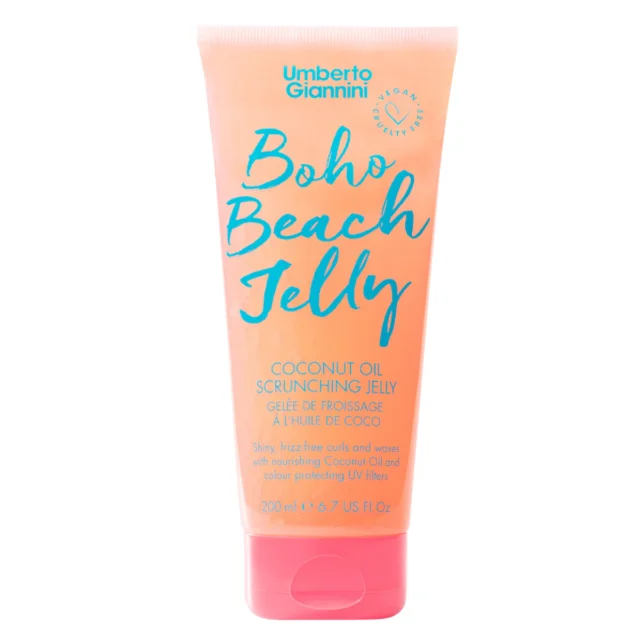UMBERTO GIANNINI BOHO BEACH JELLY - lekko utrwalający żel do włosów falowanych i kręconych