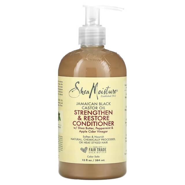 SHEA MOISTURE STRENGTHEN&RESTORE CONDITIONER - odżywka wzmacniająca i odbudowująca