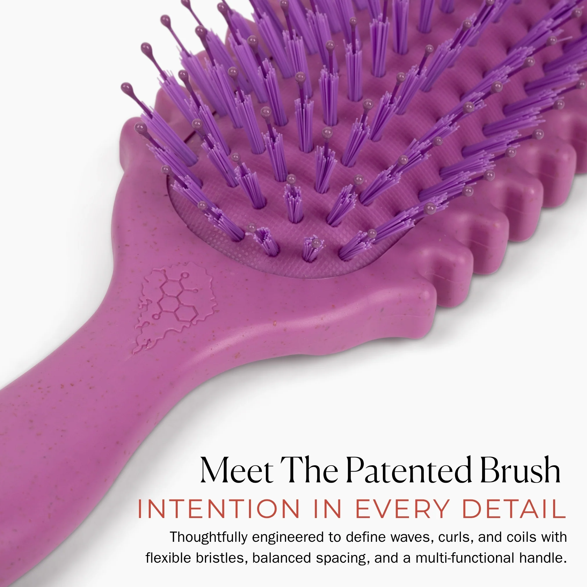 BOUNCE CURL Define EdgeLift Brush - szczotka do stylizacji włosów kręconych, loków, fal JELLY