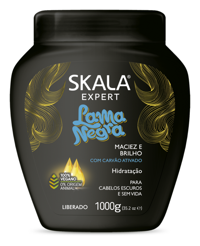 SKALA EXPERT LAMA NEGRA - REGENERUJĄCA MASKA DO WŁOSÓW CIEMNYCH 1000g