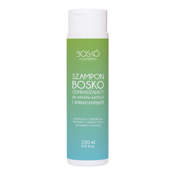 BOSKO - Odmładzający Szampon do Włosów Suchych i Zniszczonych 250 ml
