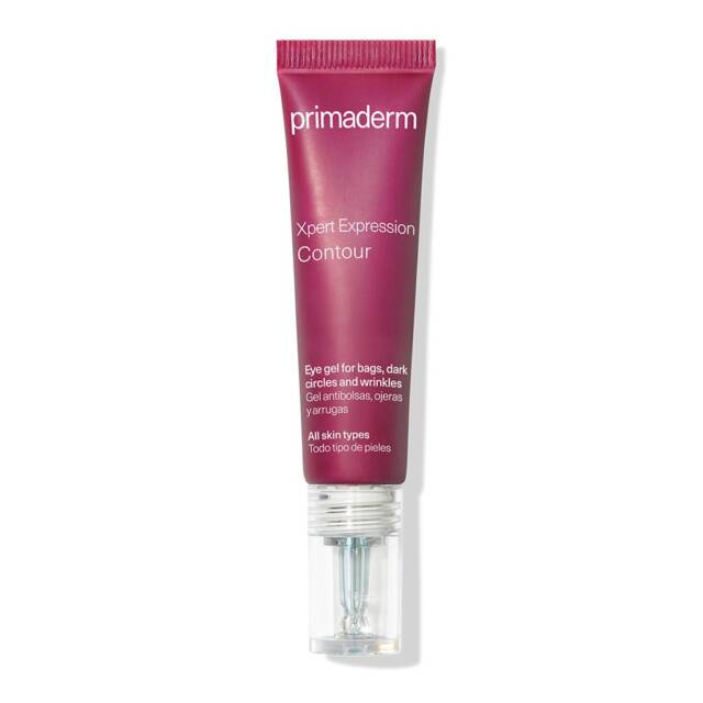PrimaDerm Xpert Expression Contour 15 ml – żel pod oczy redukujący worki, cienie i zmarszczki mimiczne