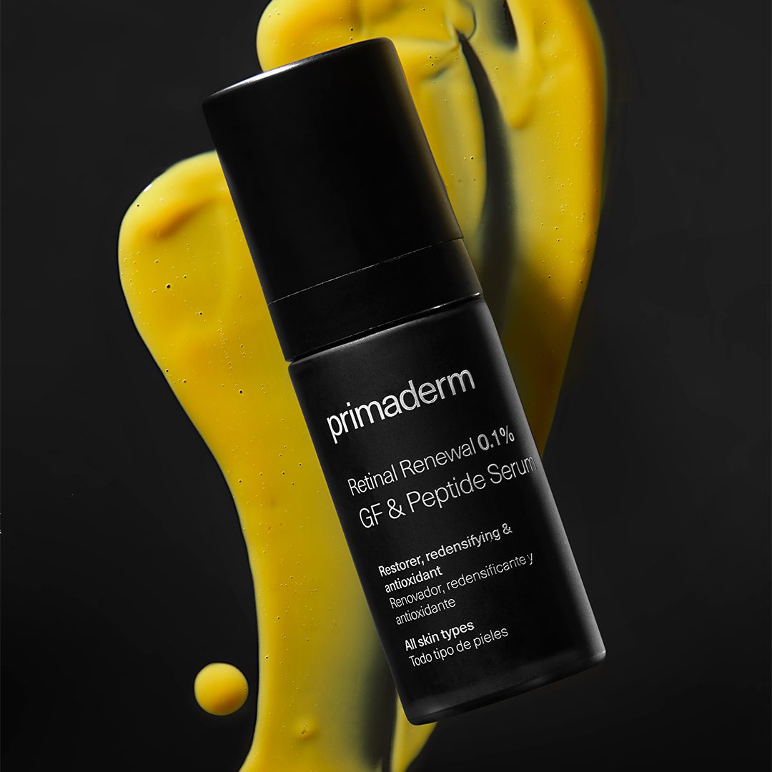PrimaDerm Retinal Renewal 0.1% GF & Peptide Serum – Serum z retinalem dla osób rozpoczynających kurację retinoidami 30 ml