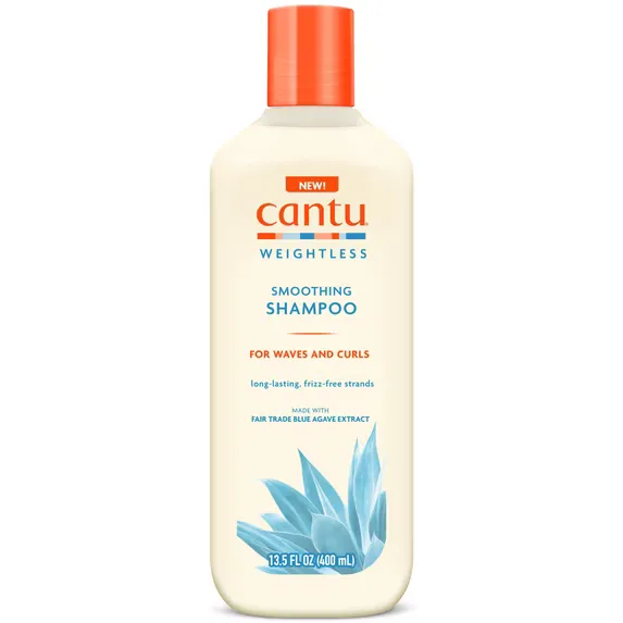 Cantu Weightless Smoothing Shampoo – wygładzający szampon do fal i loków 400 ml